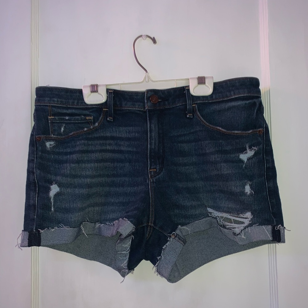 Harper Low-rise Abercrombie and Fitch Jean Shorts